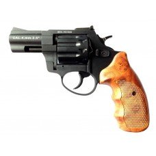 Револьвер под патрон флобера Stalker 2,5 Силумин (черный/кор.ручка)