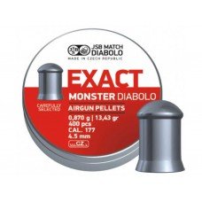 Пули JSB Exact Monster Diabolo, 0,87 г. 400 шт.